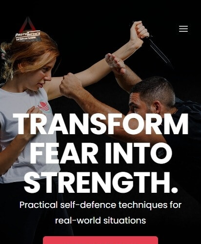 Prototactics mobile site